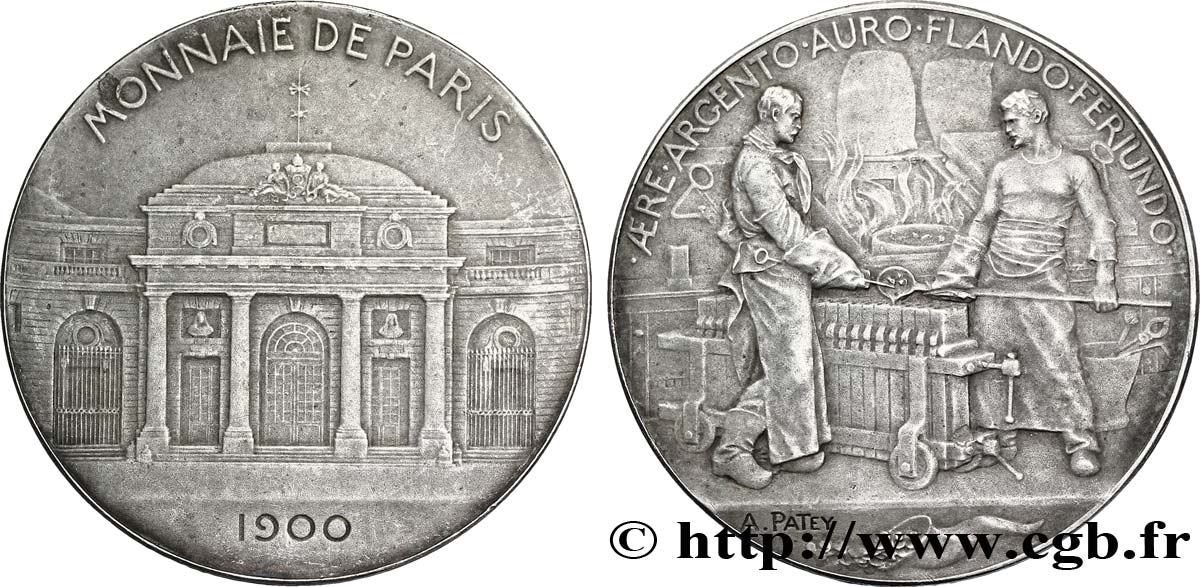 EXPOSITIONS DIVERSES MONNAIE DE PARIS SOUVENIR DE L’EXPOSITION DE 1900 TTB+