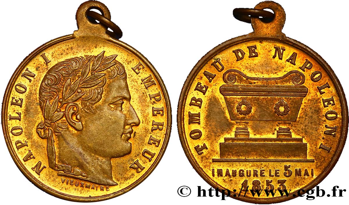 LUIS FELIPE I Inauguration du tombeau de Napoléon Ier EBC