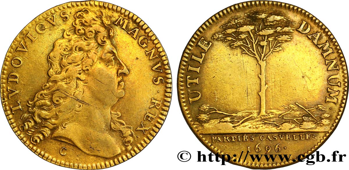 PARTIES ET REVENUS CASUELS Louis XIV TTB