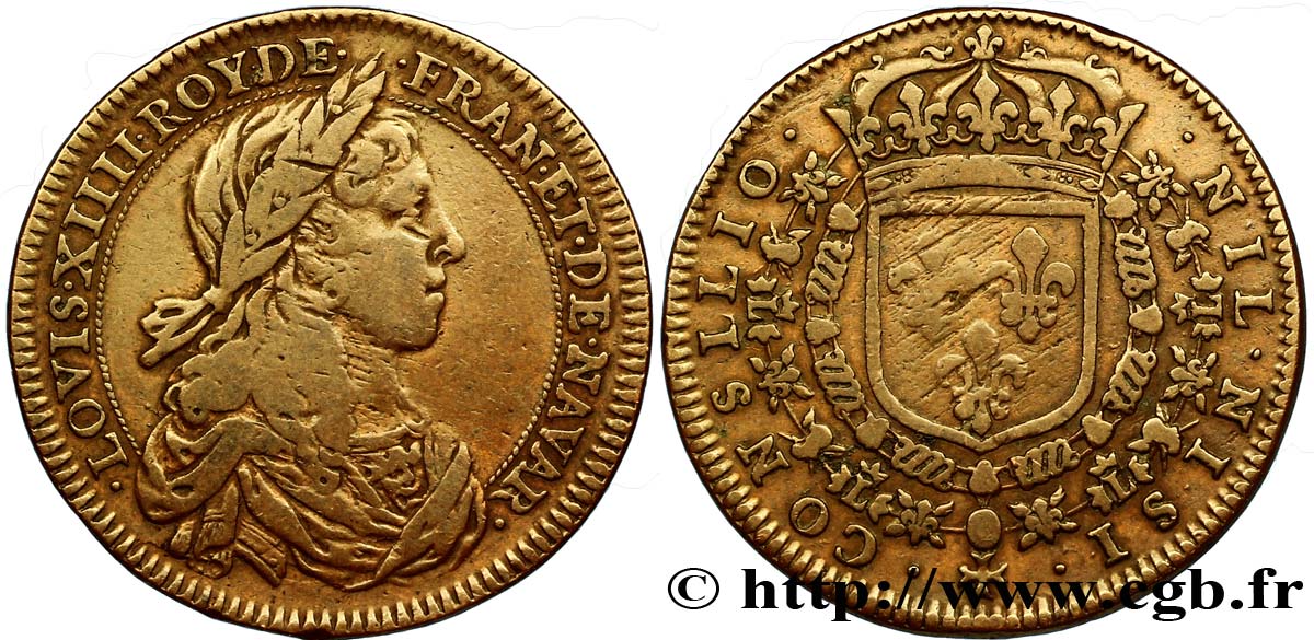 CONSEIL DU ROI Émission vers 1670 TTB