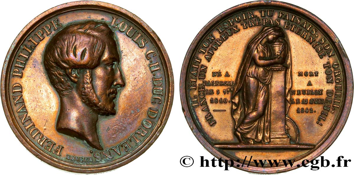 LOUIS-PHILIPPE Ier Ferdinand Philippe, Duc d Orléans TTB+