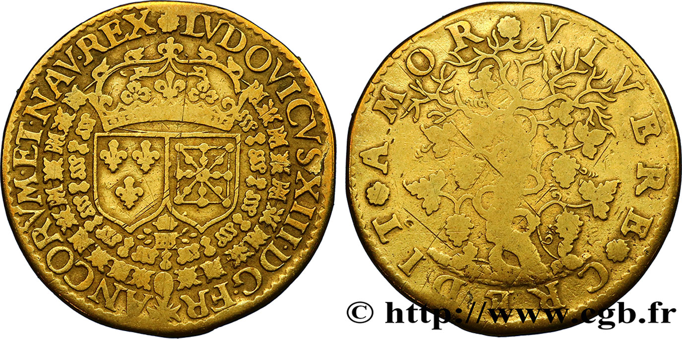 LOUIS XIII LE JUSTE Le souvenir d’Henri IV TB
