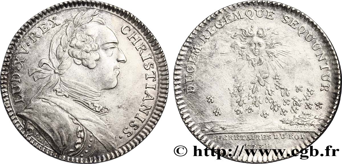 SECRÉTAIRES DU ROI Émission vers 1758 TTB