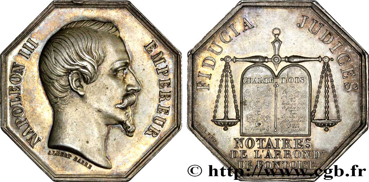 NOTAIRES DU XIXe SIECLE Notaires de Pontoise (Napoléon III) VZ