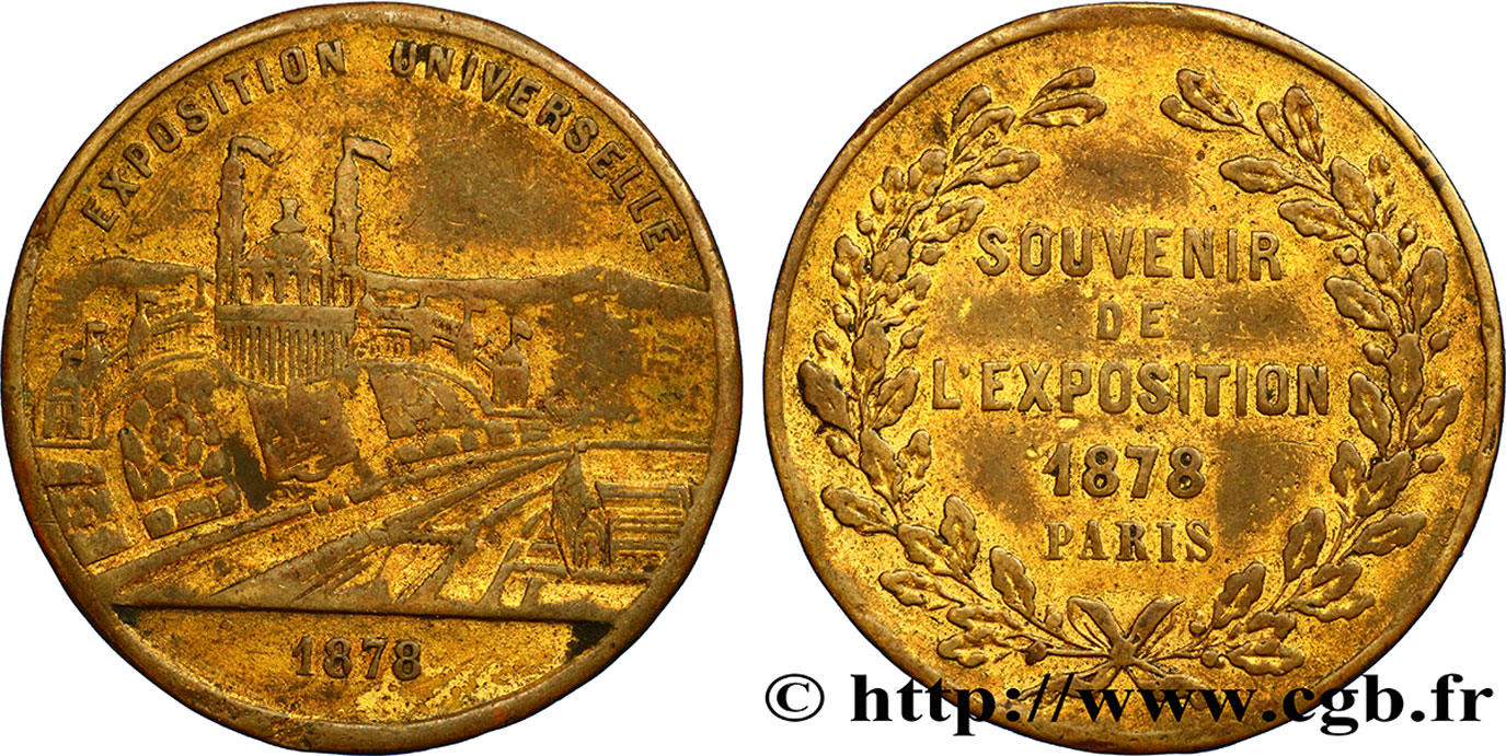 EXPOSITIONS DIVERSES Exposition Universelle de 1878 TTB