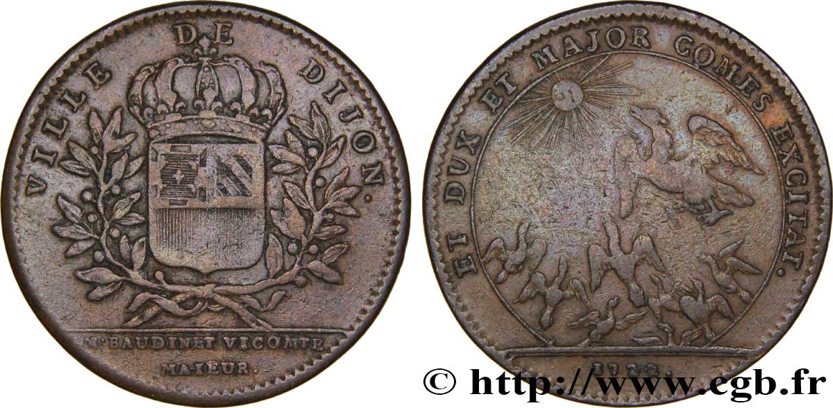 DIJON (MAIRES DE ... et divers) Étienne Baudinet, second type S