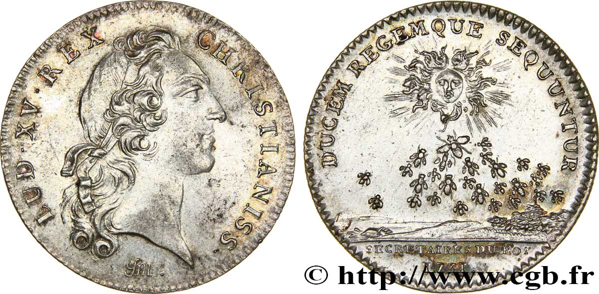 SECRÉTAIRES DU ROI Émission de 1747 fVZ