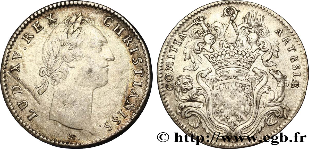 ARTOIS (ÉTATS D ...) Émission de 1756 AU