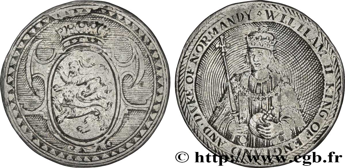GRANDE-BRETAGNE - JACQUES VI Simon de Passe - Guillaume II Roi d’Angleterre et de Normandie TTB