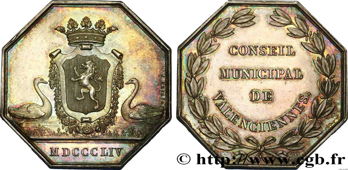 ADMINISTRATIONS - 19th CENTURY CONSEIL MUNICIPAL MS