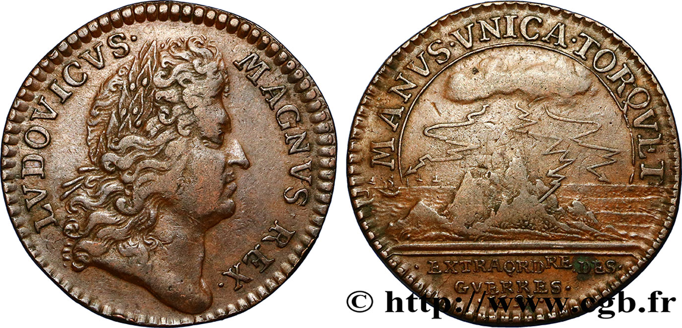 EXTRAORDINAIRE DES GUERRES Louis XIV TB
