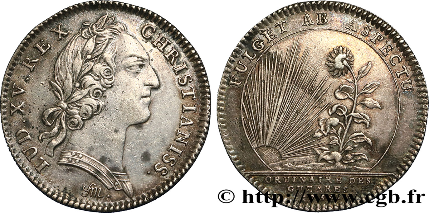 ORDINAIRE DES GUERRES Émission de 1754 TTB