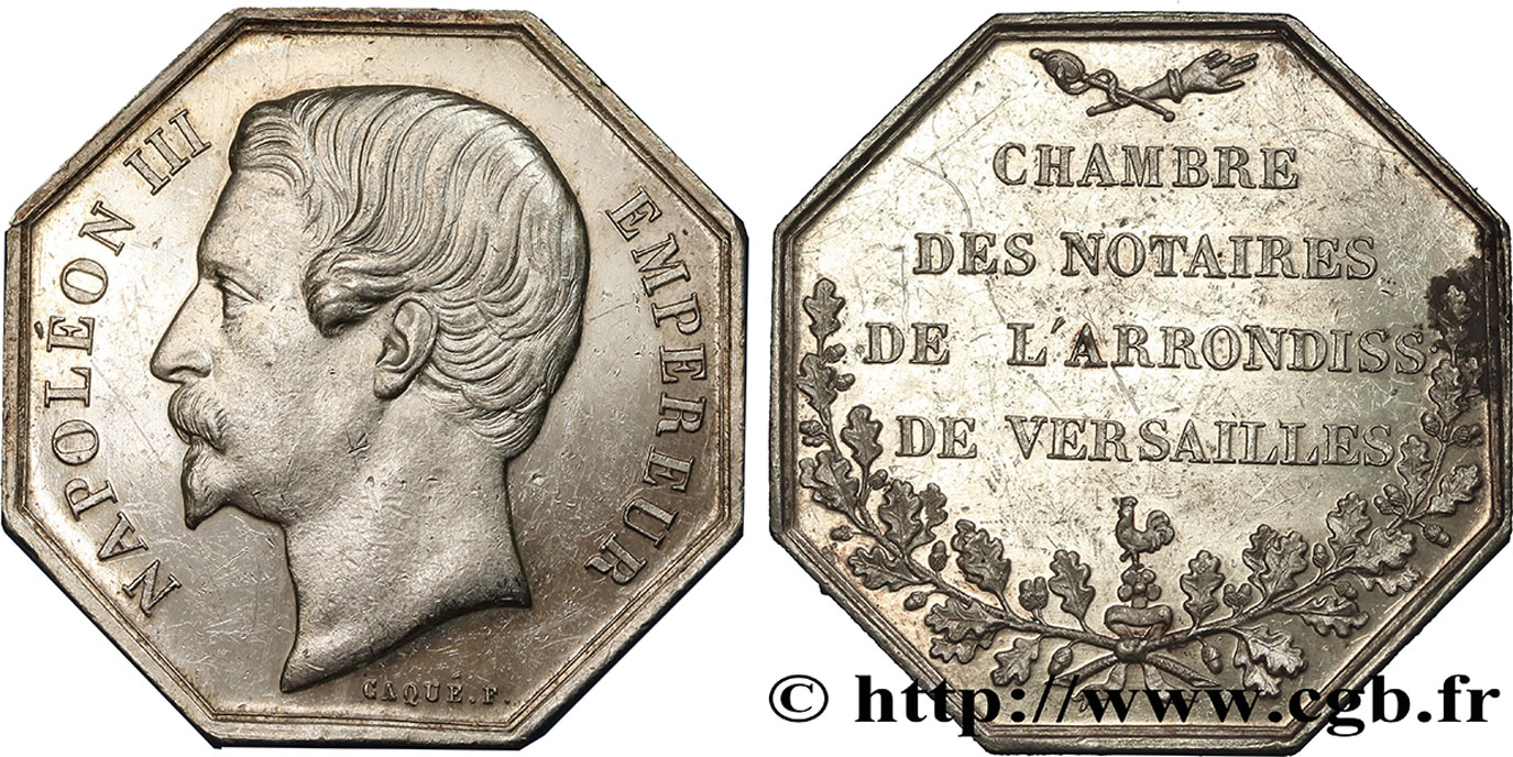 NOTAIRES DU XIXe SIECLE Notaires de Versailles (Napoléon III) SUP