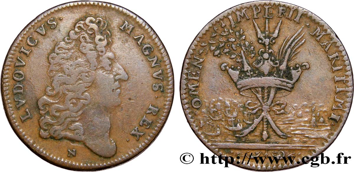 LOUIS XIV THE GREAT or THE SUN KING GALERES ROYALES - MARINE XF