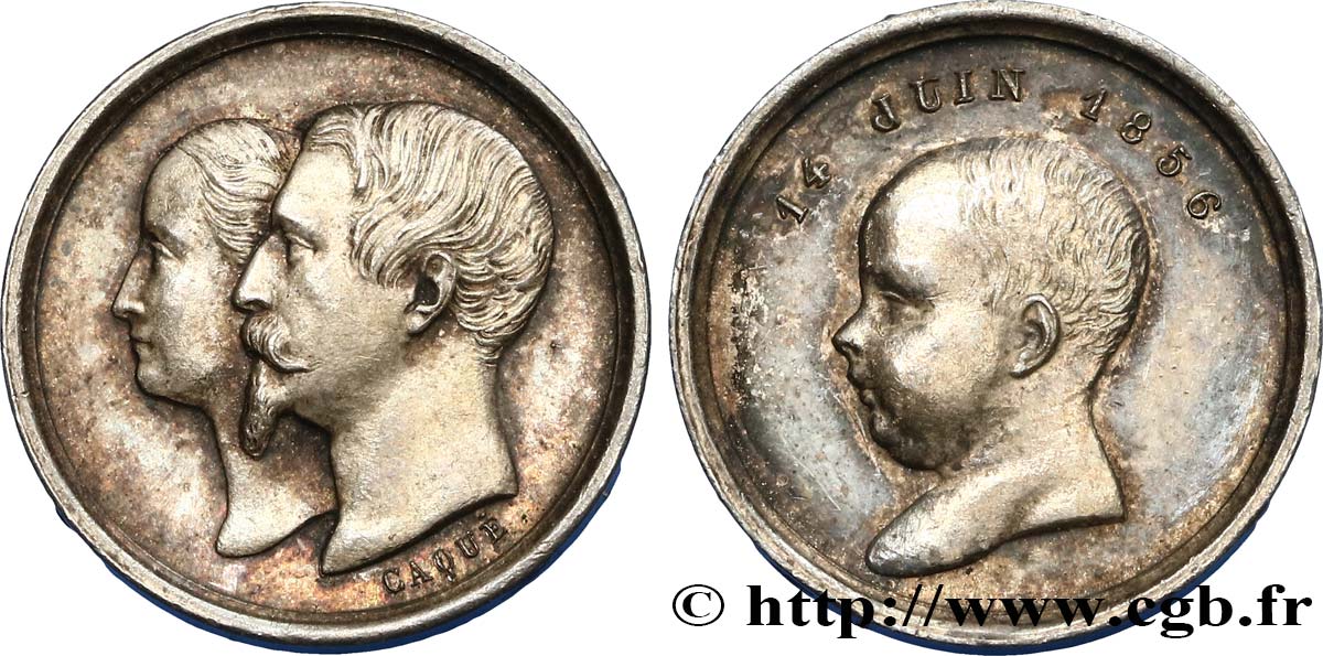NAPOLÉON IV Naissance - quinaire SPL