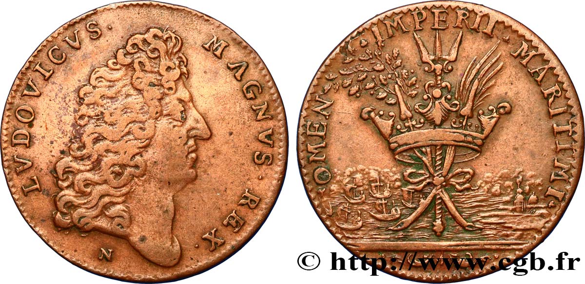 LOUIS XIV THE GREAT or THE SUN KING GALERES ROYALES - MARINE XF