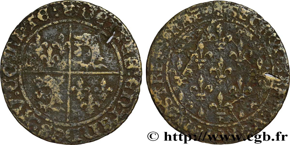ROUYER - VIII. JETONS AND TOKENS CLASSIFIED BY TYPE Jeton du Dauphiné VG