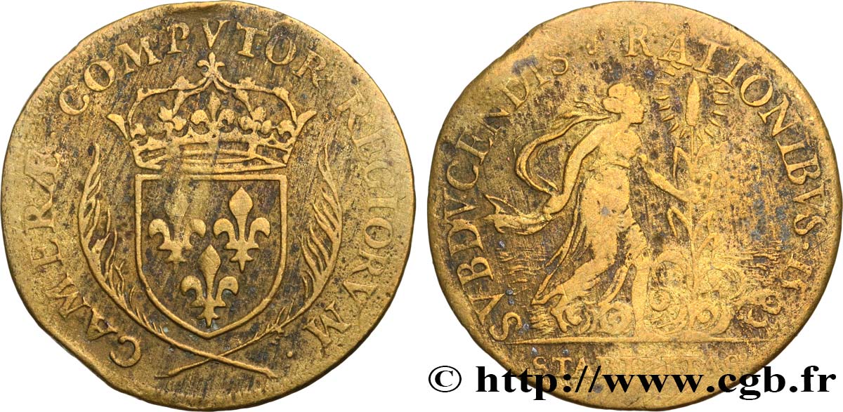 CHAMBRE DES COMPTES DU ROI / ACCOUNTS CHAMBER OF THE KING CHARLES IX VF