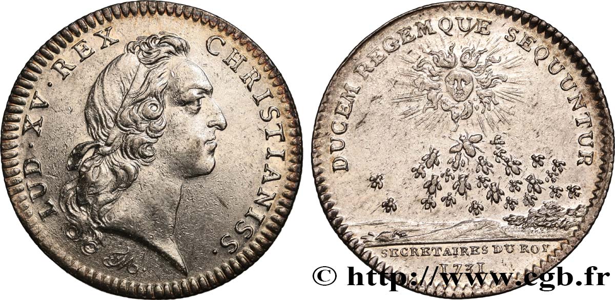 SECRÉTAIRES DU ROI Émission de 1740 AU