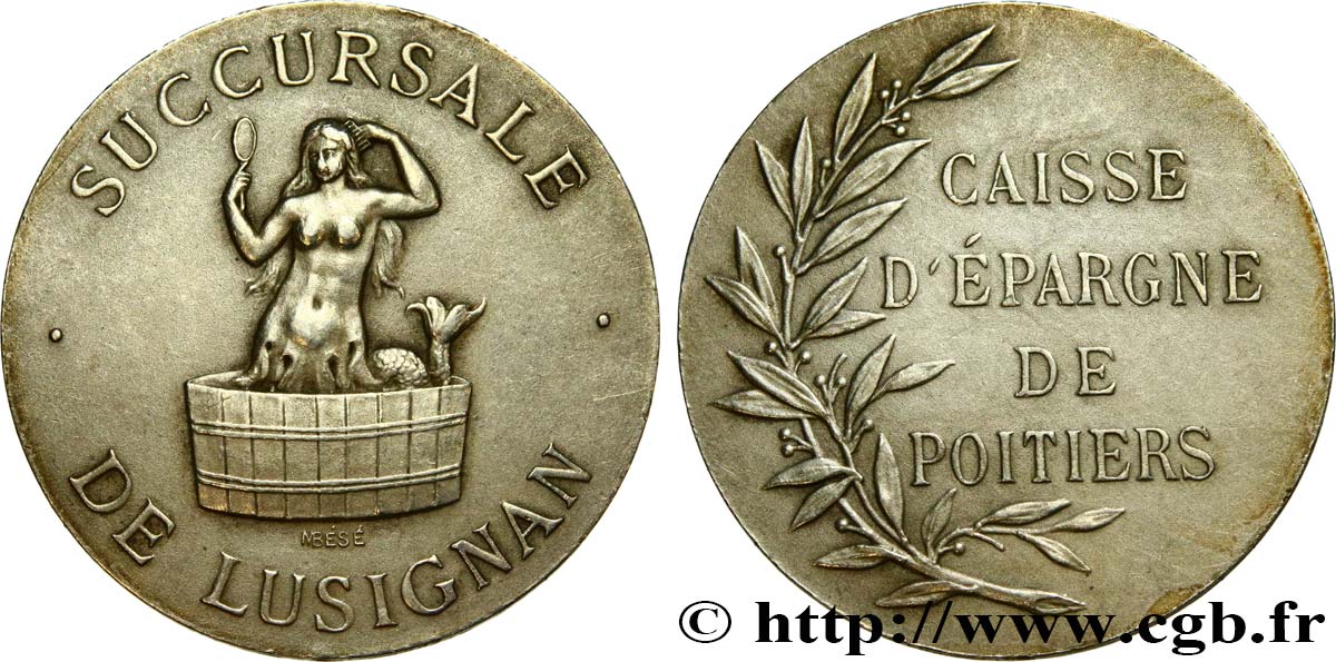 CAISSES D ÉPARGNE CAISSE D EPARGNE DE POITIERS, Flan mat SUP