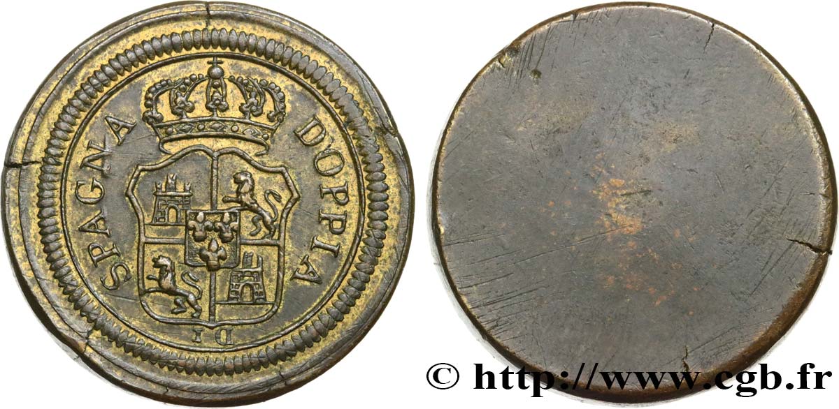 SPANIEN Poids monétaire pour la pièce de 8 Réals - Philippe IV SS