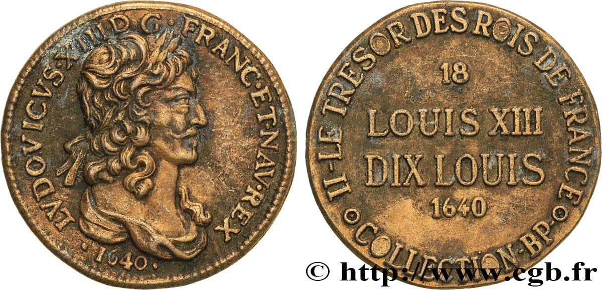 BP jetons and tokens LOUIS XIII - Dix Louis - n°18 VF