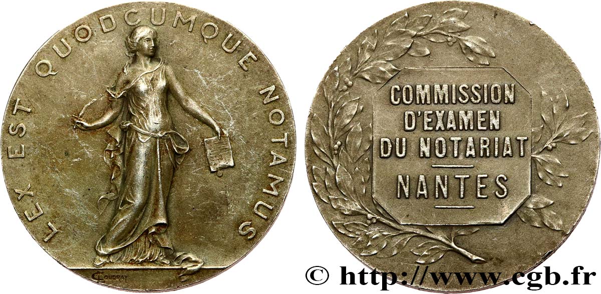 19TH CENTURY NOTARIES (SOLICITORS AND ATTORNEYS) Notaires de Nantes XF