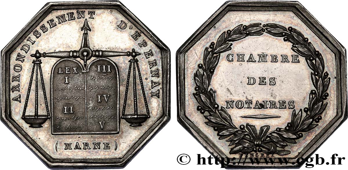 NOTAIRES DU XIXe SIECLE Notaires d’Épernay SUP