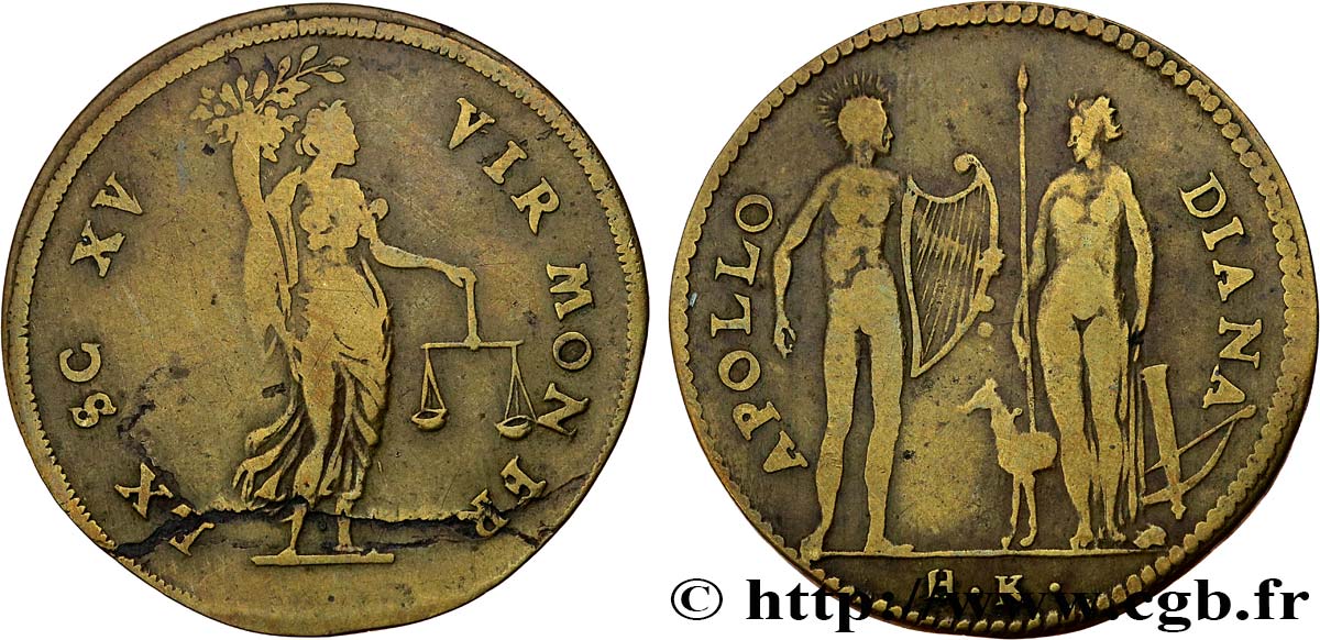 ROUYER - X.JETONS DE NUREMBERG Chambre des monnaies BC
