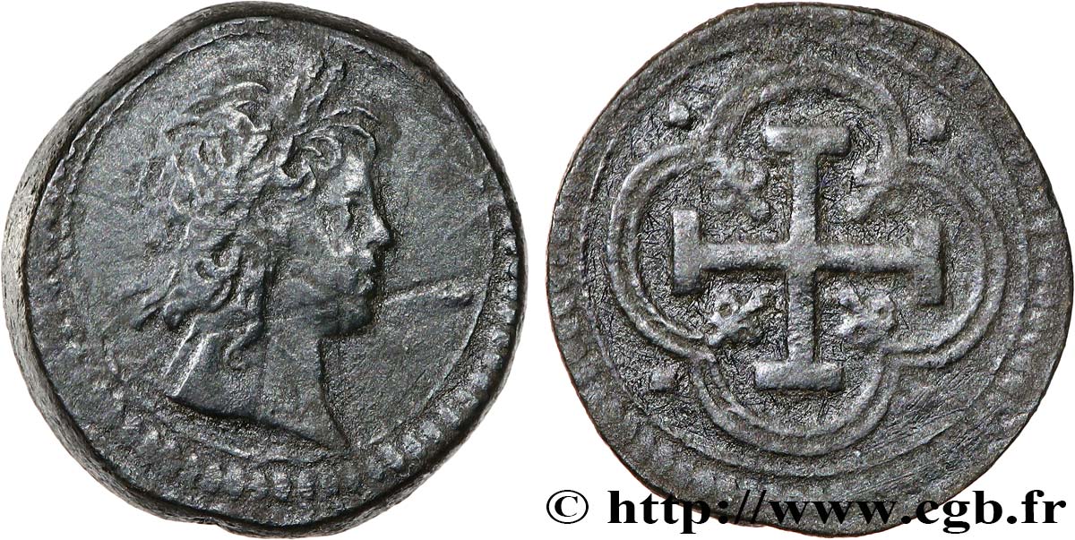 LOUIS XIII et LOUIS XIV - POIDS MONÉTAIRE Poids monétaire pour le louis d’or aux huit L TTB