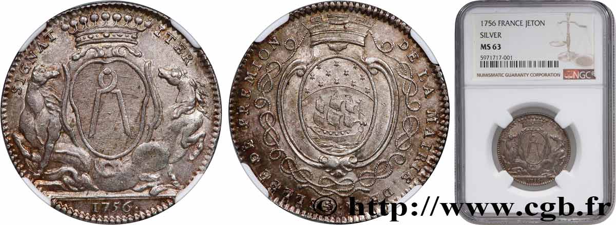 NANTES (ALDERMANS AND MAYORS OF...) Jean-Baptiste Gellée de Prémion, frappe monnaie MS63