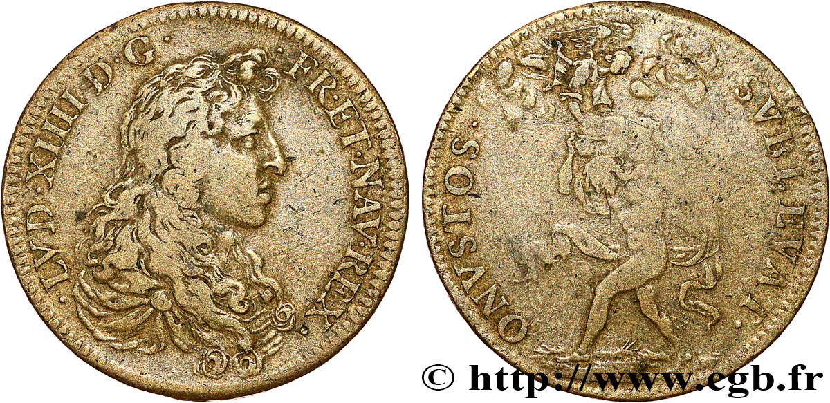 LOUIS XIV THE GREAT or THE SUN KING La Justice VF