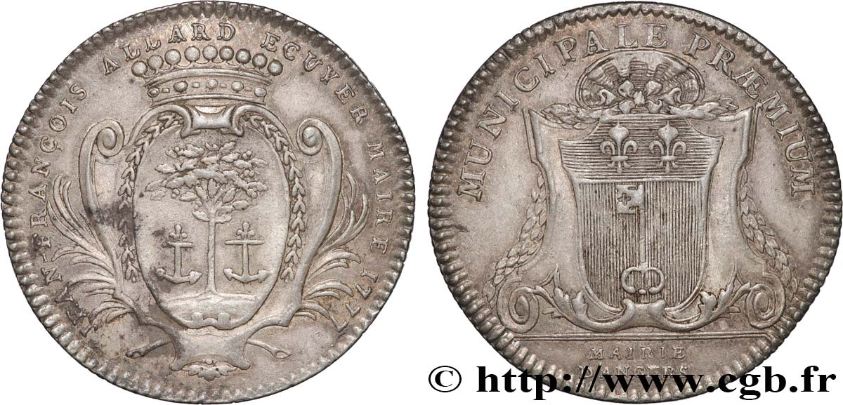 ANJOU - NOBLESSE Jean-François Allard, maire d’Angers SUP