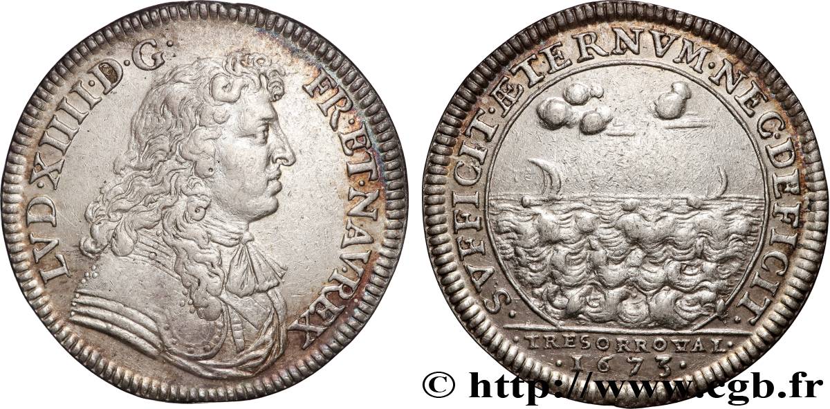 TRÉSOR ROYAL Trésor royal, émission de 1673 MBC+