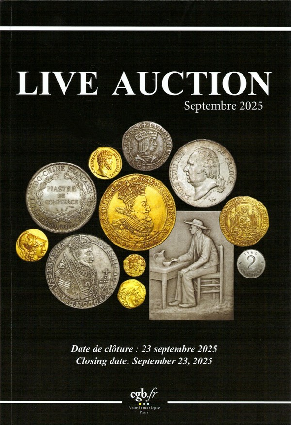 Live Auction - Septembre 2025 BRILLANT Marie, BRILLANT Pauline, CLAIRAND Arnaud, COMPAROT Laurent, CORNU Joël, JUILLARD Alice, VOITEL Laurent