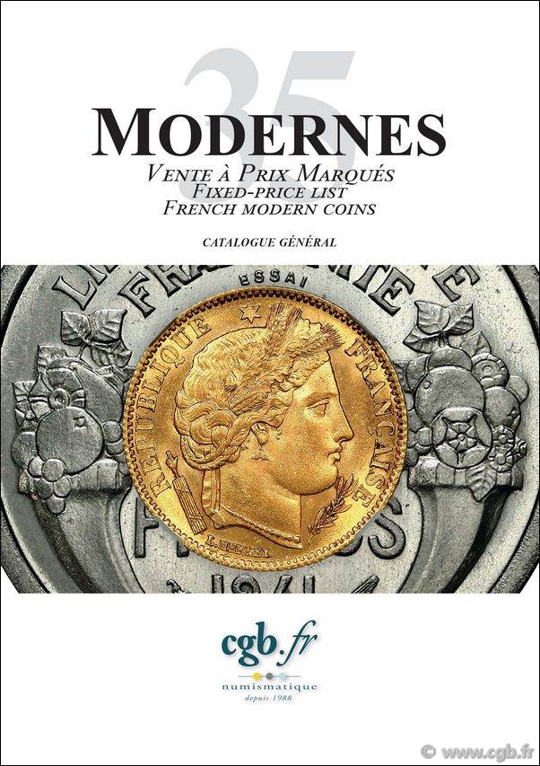 Modernes 35 - Catalogue Général CORNU Joël, VOITEL Laurent