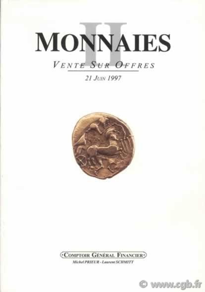 Monnaies 2 - monnaies gauloises PRIEUR Michel, SCHMITT Laurent