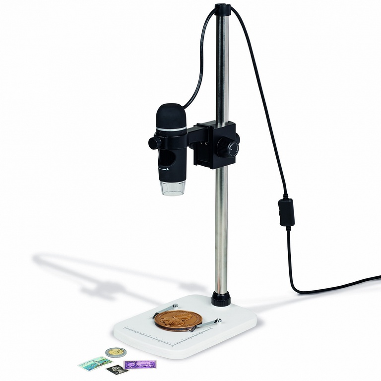 Microscope digital USB + trépied LEUCHTTURM