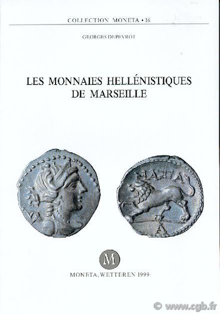 Les monnaies hellénistiques de Marseille, Moneta 16 DEPEYROT Georges