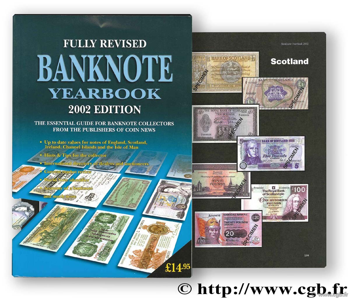 Banknote yearbook 2002. England, Scotland, Ireland, Channel Islands and the Isle of Man 