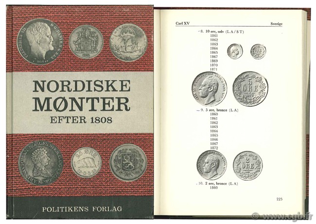 Nordiske Monter efter 1808 