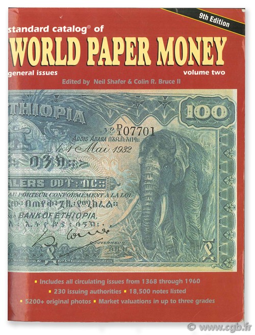 World paper money Vol. II general issues, 1650 - 1960  PICK A.