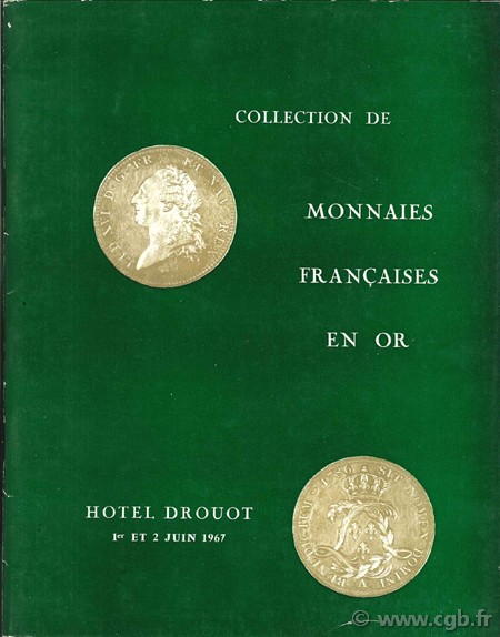 Collection de monnaies françaises en or LAURIN G.,
RHEIMS M.,
RHEIMS P.
