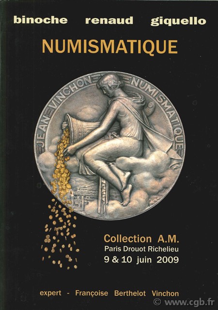 Numismatique - Collection A.M.  BERTHELOT VINCHON F. 