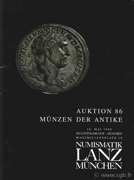 Auktion 86, münzen der antike, Numismatik Lanz München LANZ H.