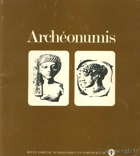 Archéonumis, mars 1972, n°1 Collectif