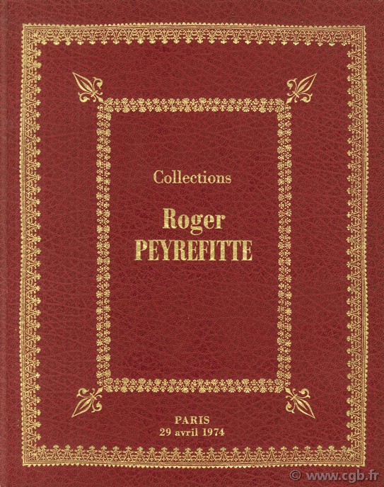 Collection Roger Peyrefitte VINCHON J.