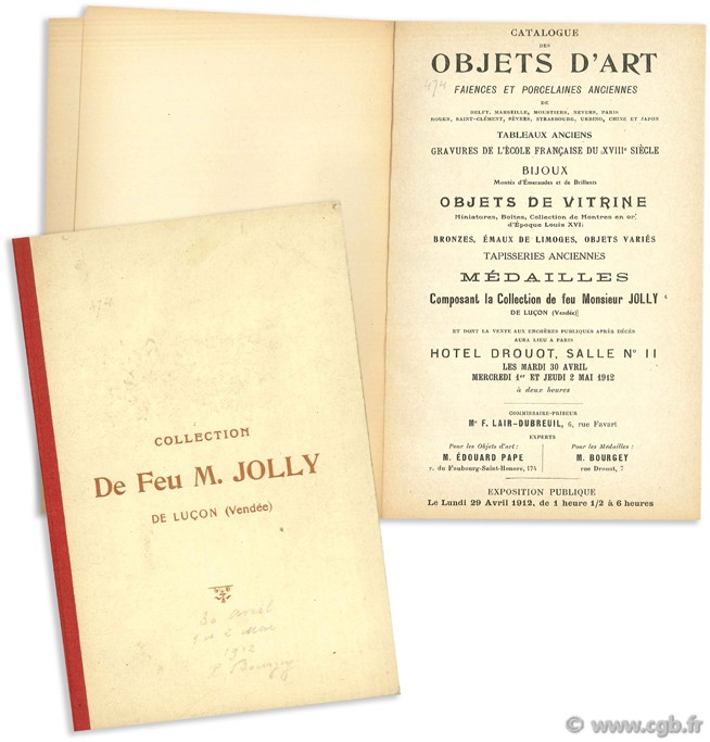 Collection de Feu M. Jolly de Luçon (Vendée) 