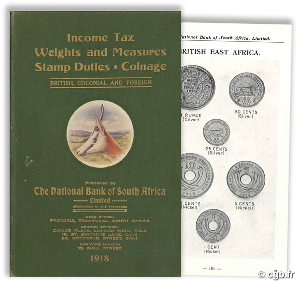 Income tax. Weights and measures. Stamp duties. Coinage. - British, Colonial and Foreign 