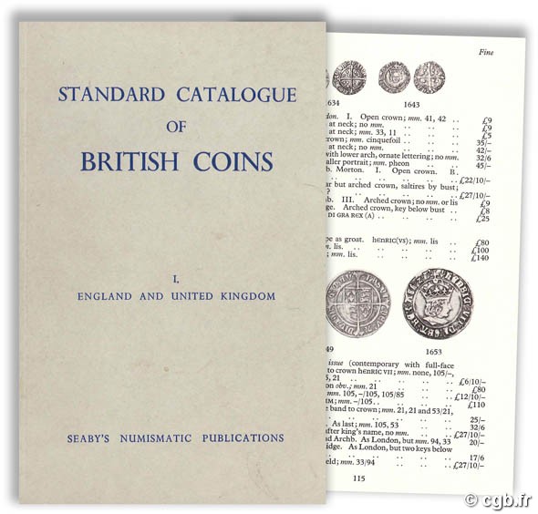 Standard catalogue of british coins - I. England and United Kingdom Seaby